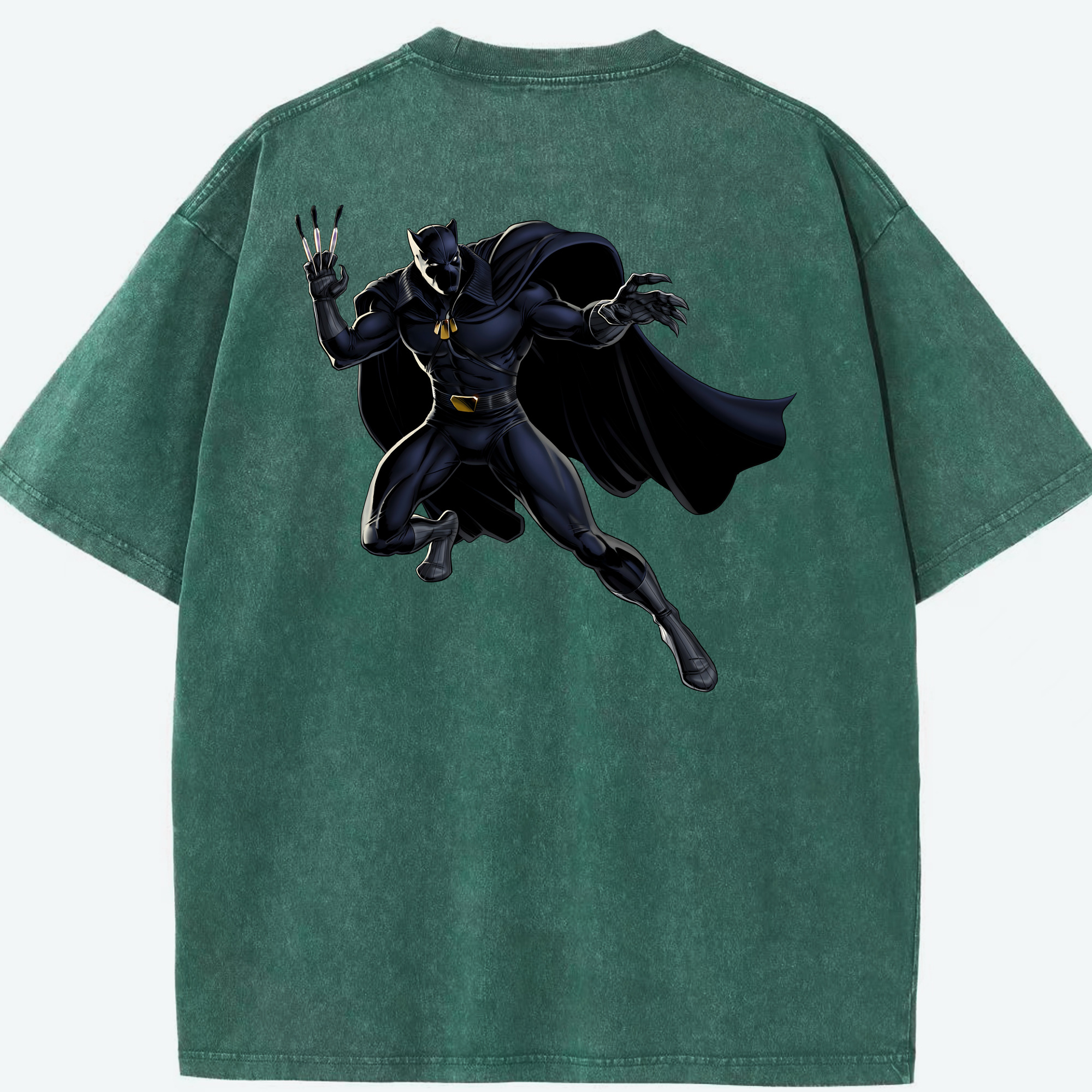 （画像用） アベンジャーズ The Avengers 綿100% ヴィンテージ風 半袖Tシャツ（背面プリント）